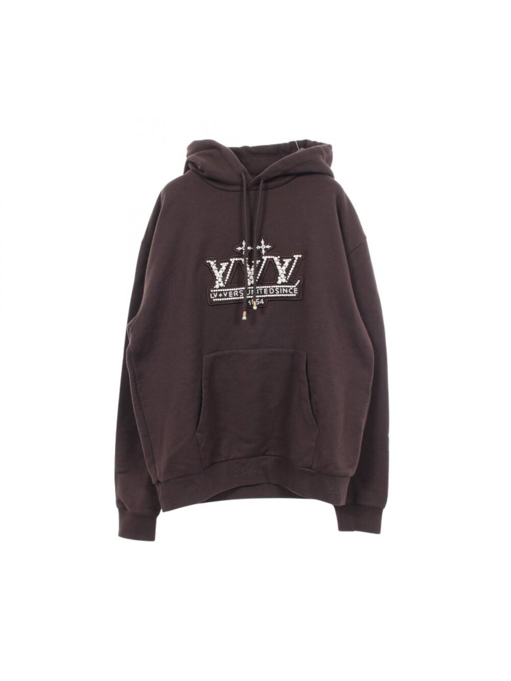 Louis Vuitton Hoodie Pearl Embellished Za8 Cotton